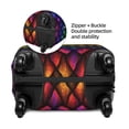 thumbnail image 4 of Xecao Dragon Scales print Elastic Luggage Cover, with double-sided print , is perfect for travel, business, and daily use, 4 of 9