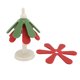 thumbnail image 5 of Salvamanteles Para Platos Calientes, Juego Salvamanteles árbol Plegable Con Aislamiento Antiescaldaduras Silicona Primera Con Soporte, Almohadillas Calientes Para Cocina, 5 of 7