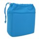 thumbnail image 2 of Bolsa impermeable y a prueba de golpes para insertar lentes de cámara DSLR, funda acolchada con cordón ajustable (azul agua), 2 of 10