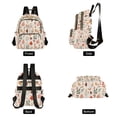 thumbnail image 4 of FORMRS Mini Backpack Purse for Women Travel Daypack Casual Shoulder Bag, Autumn Leaves, 4 of 7