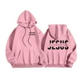 thumbnail image 2 of Christian Hoodies for Men 2025 Jesus The Way The Truth The Life Hoodie Hooded Sweatshirt with Pockets Pullover Hoodie, 2 of 7