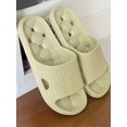 thumbnail image 4 of Women's/men's Summer Bathroom Slippers, Simple Casual Style, Couples' Home Slippers With Anti-slip Design And Draining Holes, Black Eva, 4 of 4