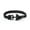 Black, variant on Anchor Bracelet Double Strand Rope Bracelets Stainless Steel Survival Bangles-21cm-Pink