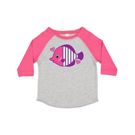 

Inktastic Cute Tropical Fish Beach Vacation Gift Toddler Toddler Girl T-Shirt