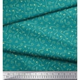 thumbnail image 3 of Soimoi Green polyester Crepe Fabric Swirl Abstract Fabric Prints By Yard 42 Inch Wide, 3 of 3