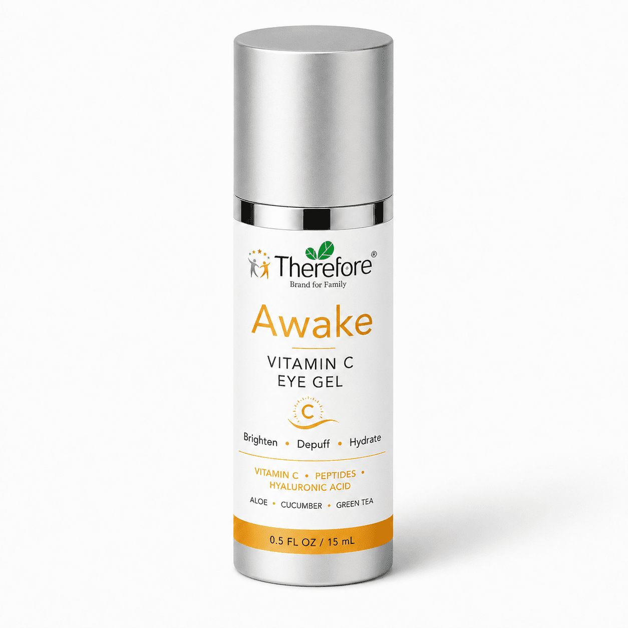 Therefore Awake Vitamin C Eye Gel, 0.5 fl oz