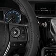 thumbnail image 6 of Motor Trend Black 14.5-15" Microfiber Leather Steering Wheel Cover, 6 of 9