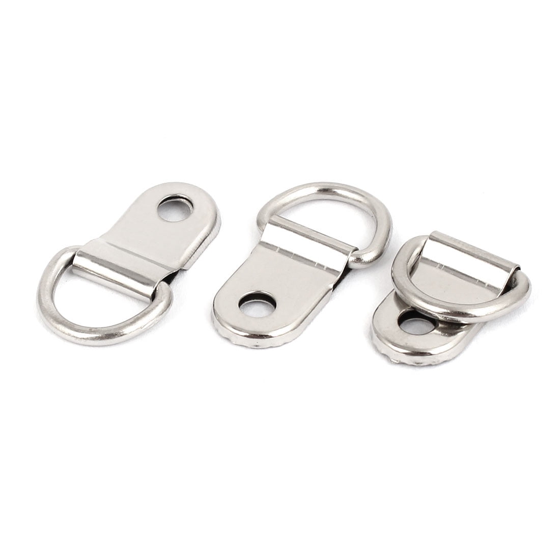 25mm x 15mm Metal DRings Picture Frame Strap Hanging Hangers Hooks 30PCS