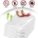 thumbnail image 5 of Juego de 4 bolsas de vacío colgantes para ropa, transparentes y reutilizables, con bomba manual, para trajes, vestidos, abrigos o chaquetas., 5 of 5