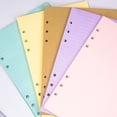 thumbnail image 2 of Cuaderno de hojas sueltas Kawaii A5 A6, recambio de carpeta en espiral, páginas internas de papel de índice, planificador diario, línea de cuadrícula, Agenda en blanco, 40 hojas, 2 of 5