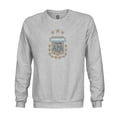 thumbnail image 2 of Men's-1863FC  Heather Gray Argentina National Team Pullover Crewneck Sweatshirt, 2 of 3