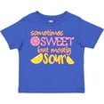 thumbnail image 3 of Inktastic Sometimes Sweet, but Mostly Sour Pink and Yellow Lemons Boys or Girls Toddler T-Shirt, 3 of 5