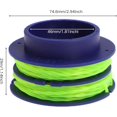 thumbnail image 3 of YISITIAN Pre-Wound Dual-line Spool 0.08 Diameter line for Kobalt 24V KST 1124B-03 KST 2024A-03 KST 2224B-03 KST 4024A-03 Trimmer Replace 1504979 1137837 CJ919-43300, 3 of 5