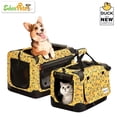 thumbnail image 2 of Pet Dog Car Carrier Seat Bag Foldable Waterproof Puppy Cage Mesh Shoulder Portable Bags Carrying Cat Basket ShopWise Round, 2 of 18