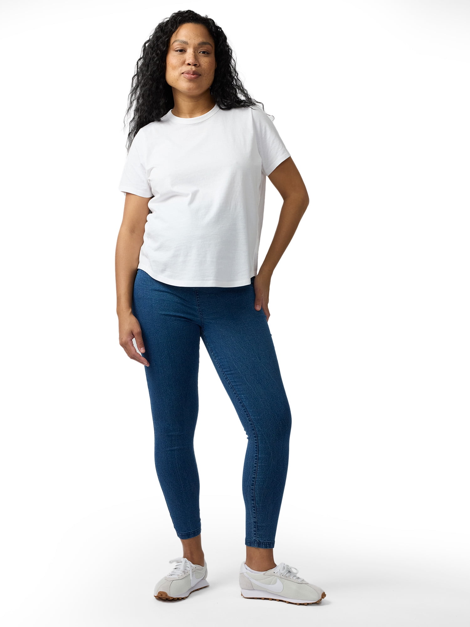 Ingrid & Isabel For Every Belly Women's Maternity Over The Belly Skinny Jegging, Sizes S-XXL