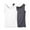 Gray, variant on fatyb Womens Plus Size Tank Top Round Neck Comfy T Shirts Soft Sleeveless Ladies Lounge Blouses Pack of 2
