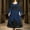 Navy, variant on GaThRRgYP Women's Sling Gothic Dress,Women's Medieval Renaissance Pirate Witch Dress Gown Skirt Wine XS