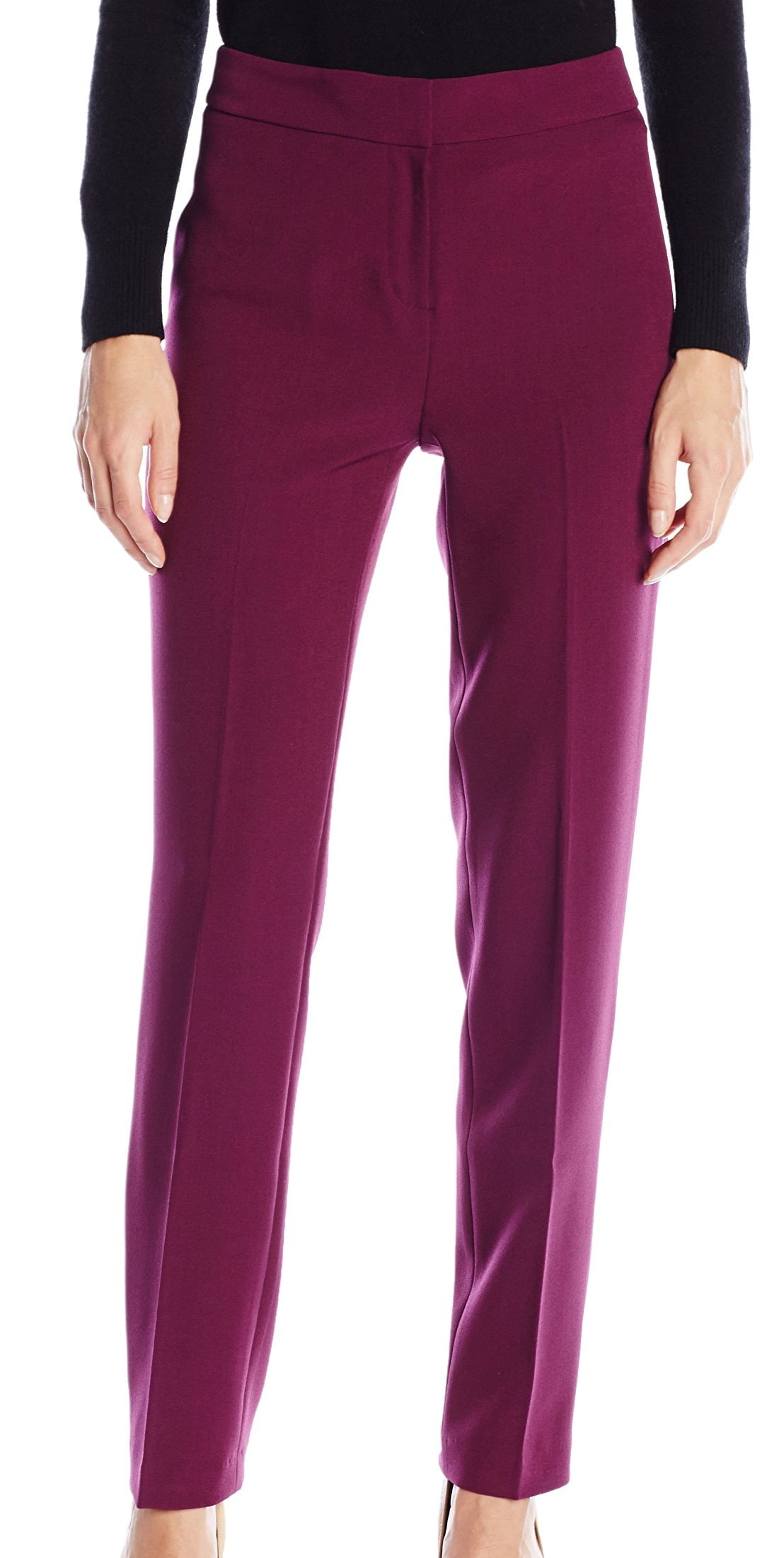 Kasper Kasper NEW Purple Women's Size 10X30 Slim Leg Crepe Dress