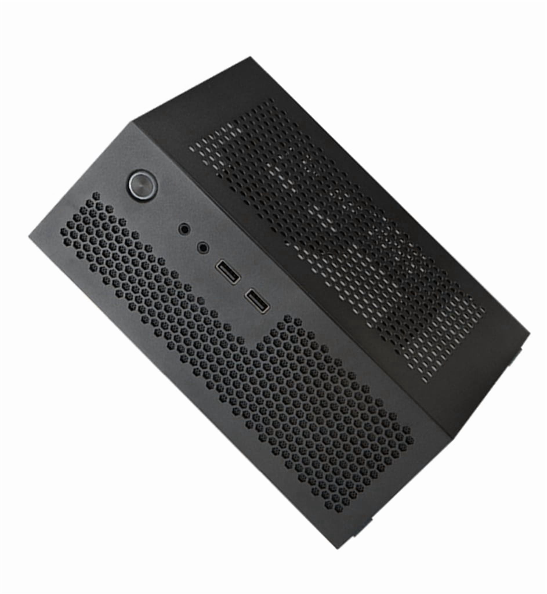 A09 Mini ITX Desktop HTPC Computer Case for ITX Motherboards Small 1U Gaming PC Case Chasis for Home and Office