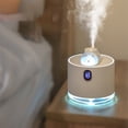 thumbnail image 4 of Pisexur Batería de cocina Humidificador USB con diseño espacial, minihumidificador de escritorio inalámbrico con luz nocturna y carga inalámbrica, tanque de agua de 5 para la cocina del hogar, 4 of 8