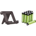 thumbnail image 1 of Support Portable Multi-Angles de Base pour Tablette iPad, Liseuse et Téléphone - Noir & Basiques 12-Pack AAA, 1 of 4