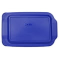 thumbnail image 3 of Pyrex 233-PC 3-Quart Lagoon Blue Baking Dish Lid (2-Pack) - Made in USA, 3 of 5