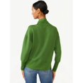 thumbnail image 3 of Scoop Women's and Women's Plus Ultimate Scubaknit V Neck Sweatshirt, Sizes XS-4X, 3 of 5