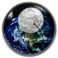 thumbnail image 1 of 2019 Niue 1 oz Silver 50th Anniversary Moon Landing Curved Proof, 1 of 4
