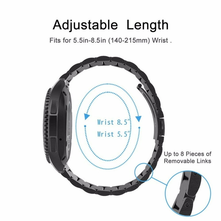 Galaxy - yu-ka YuiYuKa 20mm 22mm Stainless Steel Band for Samsung Galaxy