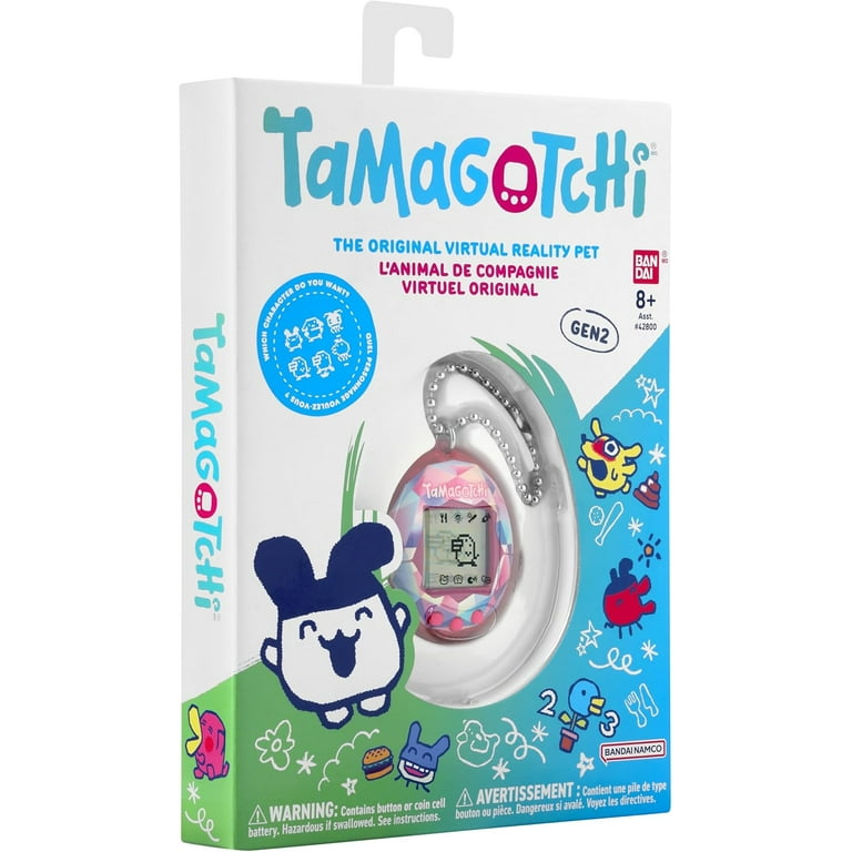 Original Tamagotchi - Pink Treasure Jewel - Walmart.com