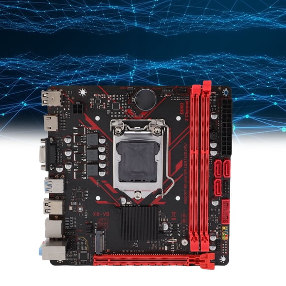 H81 Micro ITX Motherboard, DDR3, 1920x1080, 60Hz, SATA2.0, M.2 NVME, PCIE 2.0, LGA1150 Computer Motherboard for Core I7 I5 I3 CPU