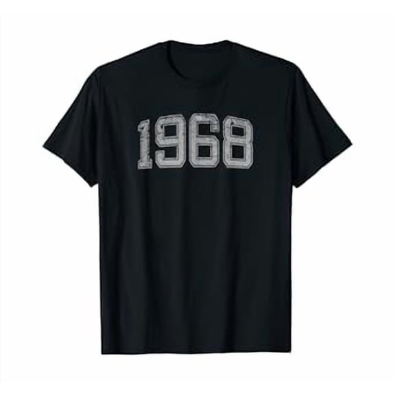 1968 Tshirt Vintage 51st B-day Gift