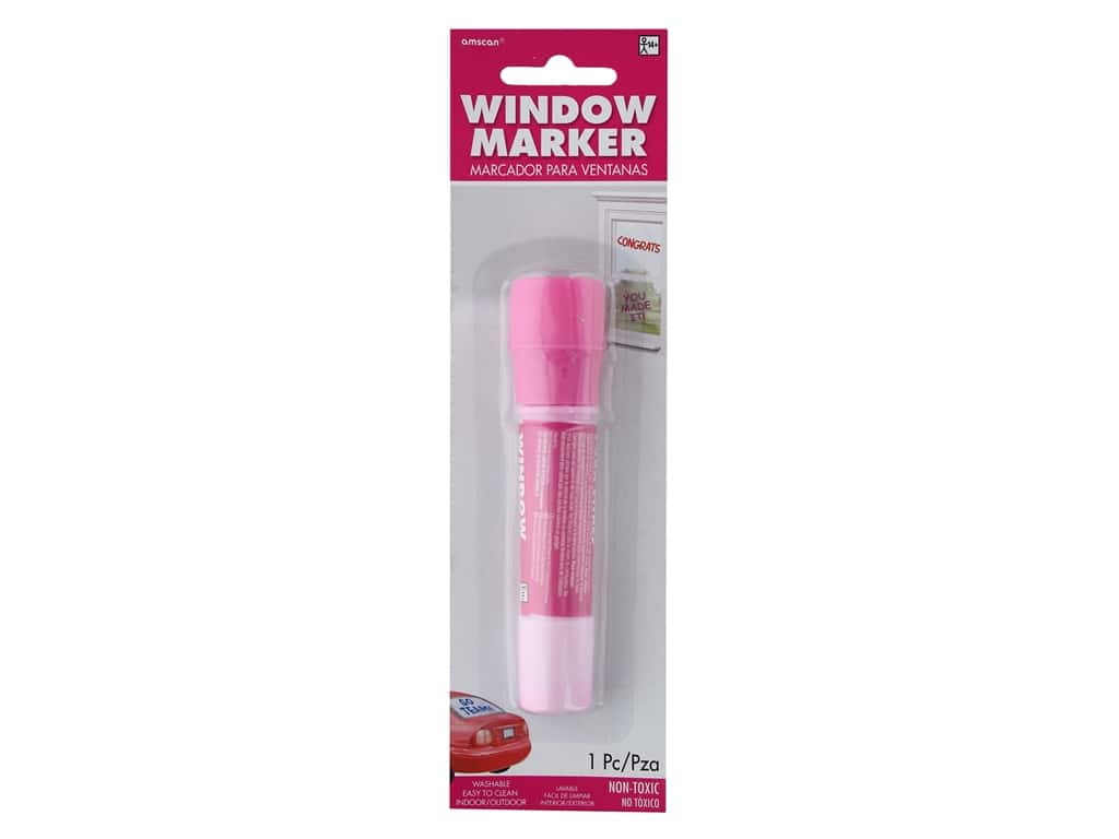 Amscan Window Marker Party Accessory White 