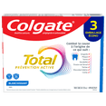 thumbnail image 4 of Colgate Total Active Prevention Whitening Toothpaste, Mint Value pack 3x120ml, 4 of 7