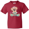 thumbnail image 3 of Inktastic CNA an Angel in Scrubs Teddy Bear Youth T-Shirt, 3 of 5