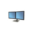 thumbnail image 3 of Ergotron 33-322-200 DS100 Dual-Monitor Desk Stand - Up to 62lb - Up to 24" Flat Panel Display - Black, 3 of 6