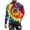 Dark Blue#02, variant on ZCFZJW Mens Long Sleeve Bleached T-Shirts Casual Tie Dye Print Crewneck Pullover Sweatshirts Loose Lightweight Comfy Graphic Athletic Tees Tops Blue#01 L
