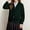 X-437Green, variant on ZHOGXU Big Kids Girls Cardigan Long Sleeve Stand Collar Knit Double Zipper Design Solid Color Warm Comfortable Sweater Top For Daily Wear Green 6-7 Years