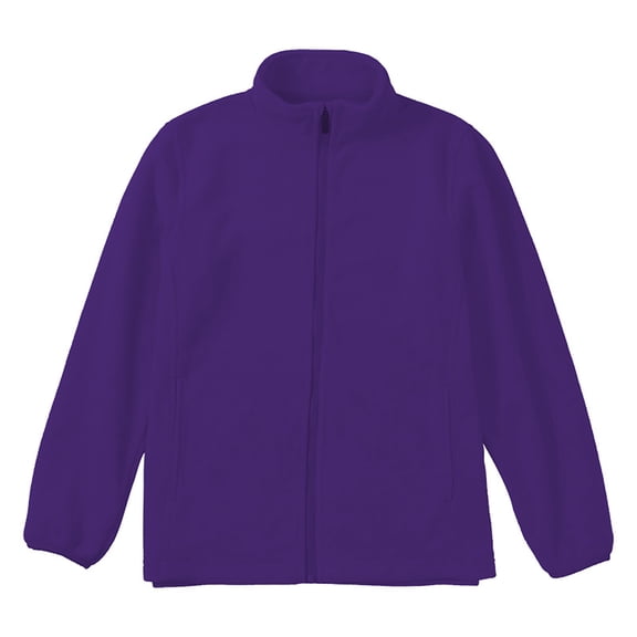 Kids Fleece Jacket Boys Girls School Uniform Stand Collar Fall Jackets Winter Coat with Pockets Zip up Fuzzy Fleece Cardigan