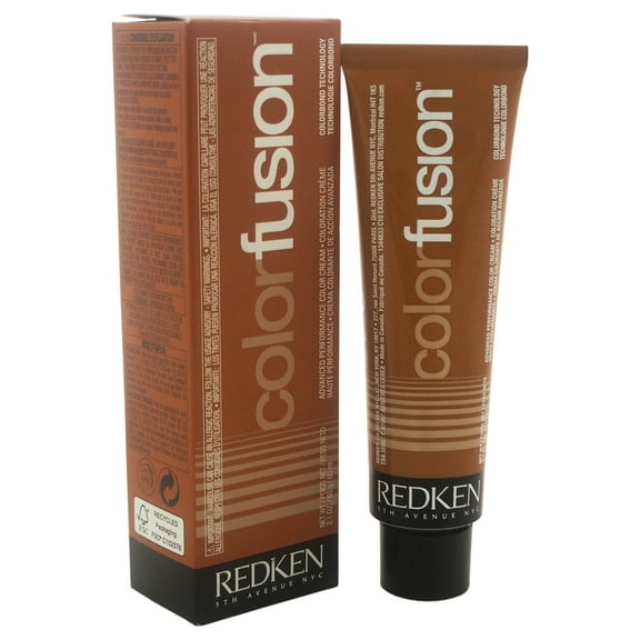 Redken Color Fusion Hair Color Color Cream Natural Fashion # 6Bc Brown/Copper For Women, 2.1 Oz