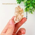 thumbnail image 2 of 3pcs Natural Sakura Agate Leaf Slices | 30g | Beige/Brown/Pink | Unique Patterns | DIY Jewelry, Crafts, Collection, 2 of 6