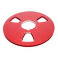 thumbnail image 1 of 10 Inch 1/4 Inch Empty Tape Reel For All Open Reel Machine Replacement, 3 Wind Resistance Holes Aluminum Alloy Takeup Reel For Recording, Professional Noise Reduction, 1 of 8