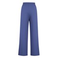 thumbnail image 2 of High Waisted Wide Leg Pants for Women 2024 Baggy Sweatpants Comfy Lounge Pants Drawstring Flare Track Pants, 2 of 4