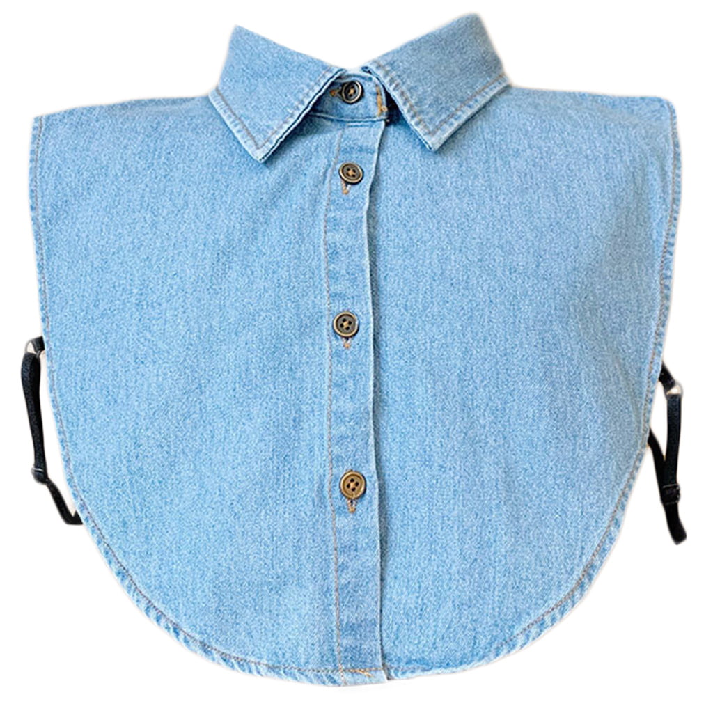 Fashion Blouses Dickeys blue casual look | H&M Dickey for blouse for blouse 