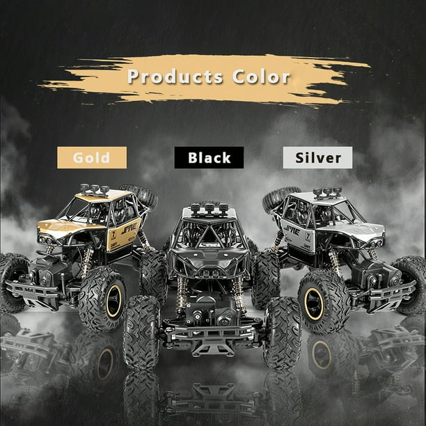 1/16 Off-road Alloy RC Car 2.4GHz 4WD 15km/h High Speed Climbling