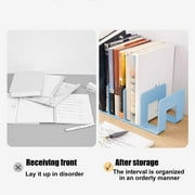 Nsxcdh Large Book Stand Organizer,Desktop Book Holder and Bookshelf for Students,Adjustable Support for Reading and Studying Gift