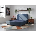 thumbnail image 1 of LASE Muebles Cama Queen Size Marsella Base+Cabecera Velvet Canalé Rosa, 1 of 4