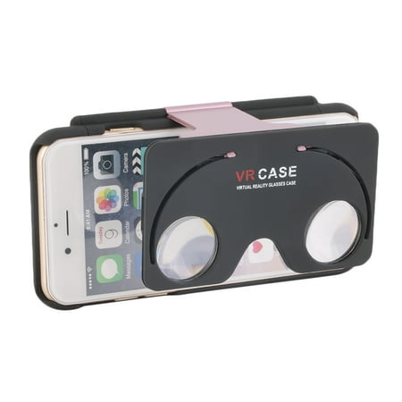 LESHP 2 in 1 3D Movie VR Virtual Reality Lens VR Case Glasses For iPhone 6/6s 4.7