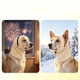thumbnail image 6 of Pet Calming Hood Scarf for Dogs, Double Layer Warm Fleece Head Cover, Adjustable Drawstring Zipper Closure, Winter Anxiety Relief Neck Wrap for Small Medium Dogs, 6 of 6