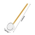 thumbnail image 3 of Beautynvta 9.65'' Heat Glass Ladle, High Temperature Borosilicate Glass Mixing Utensil Ladle with Pourable Mouth, for Home Kitchen Banquet Restaurant Soup Spoon, 3 of 5